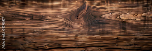 Close up Dark Wood texture. Walnut wooden background. brown table or floor. Pattern for plank and wooden wall. Old wood boards for vintage desk, surface and parquet