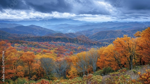 Guide to eco-tourism spots during fall foliage, evergreen conservation meets seasonal natural artistry. © Kanisorn