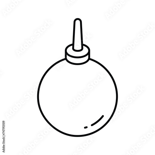 Get this creatively crafted isometric icon of enema in trendy style, health and medical collection