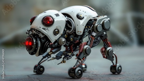 Mini modern robot that defines the future Generative AI