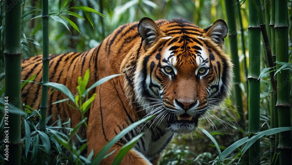 Obraz premium tiger in the zoo