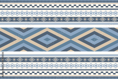 Ethnic fabric.beautiful pattern.folk embroidery,Bohemia style,Aztec geometric art ornament print.ethnic abstract Inkatha art.Seamless fabric.design for fabric, carpet, wallpaper, clothing,background.