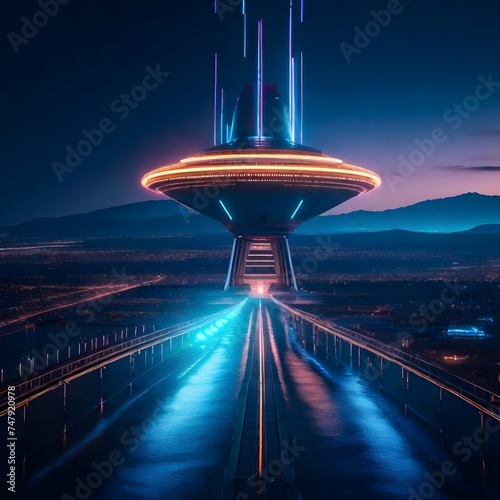Spaceship Style Building, UFO Building