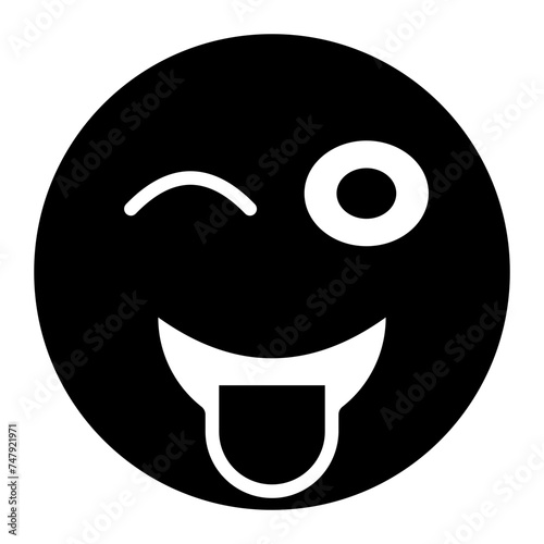 Whimsical Whirlwind glyph icon
