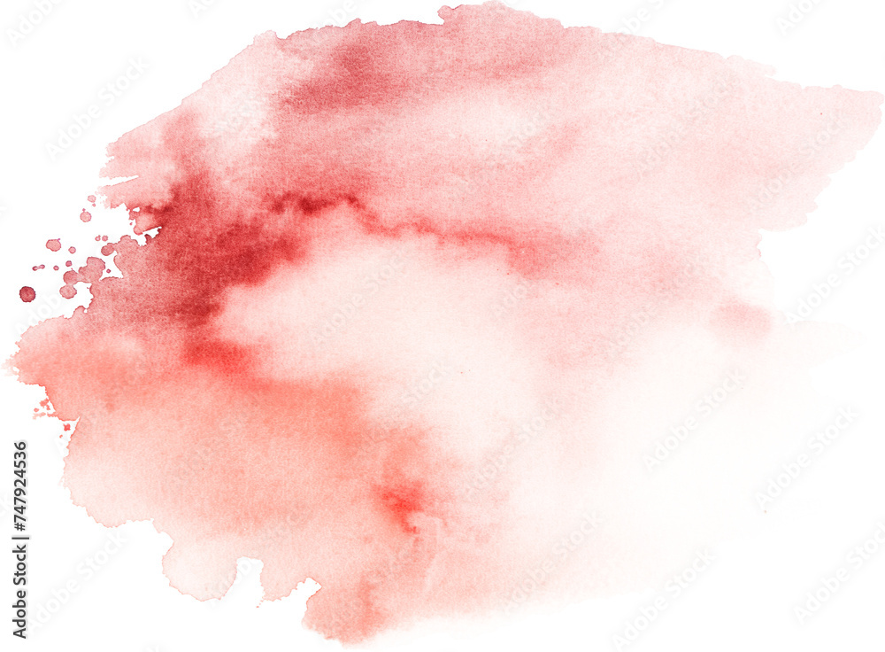Watercolor texture isolated