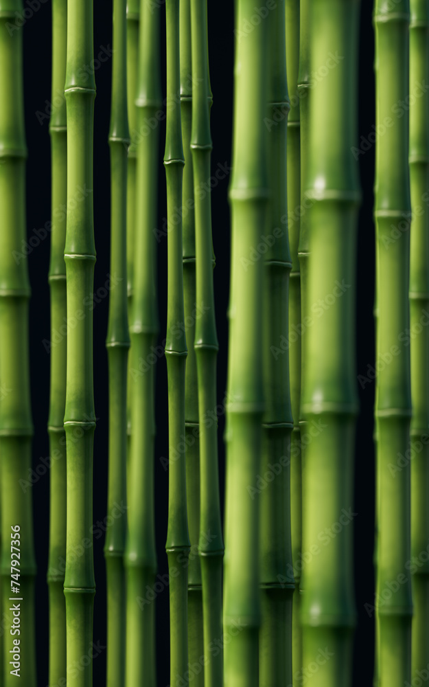 Green natural bamboo plant background, 3d rendering. Green natural bamboo plant background, 3d rendering.