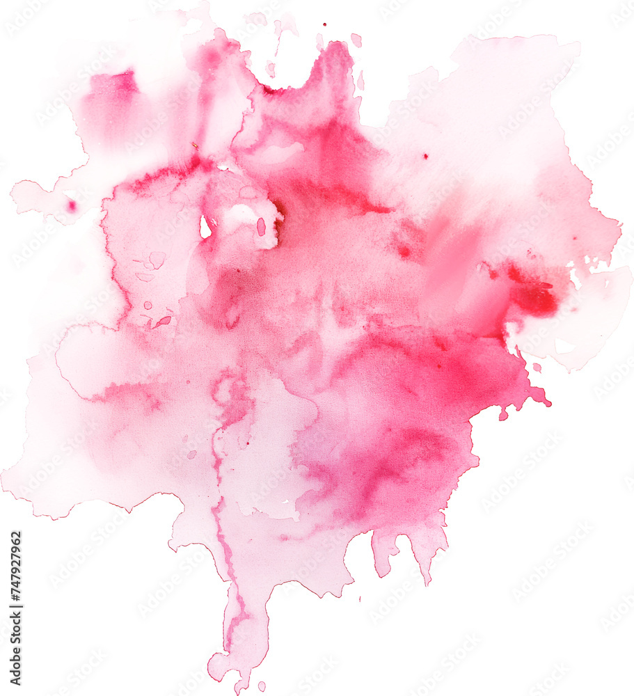 Watercolor texture isolated