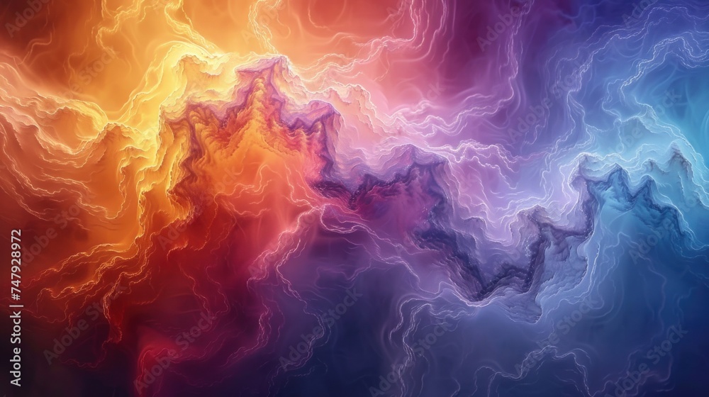 An abstract background piece of art, bright colors and intricate patterns motivate you to explore the consciousness An abstract background piece of art, bright colors and intricate patterns motivate you to explore the consciousness