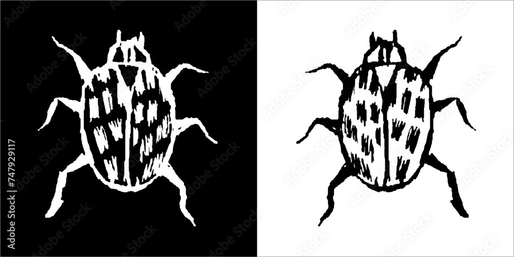 Illustration vector graphics of Buggys icon