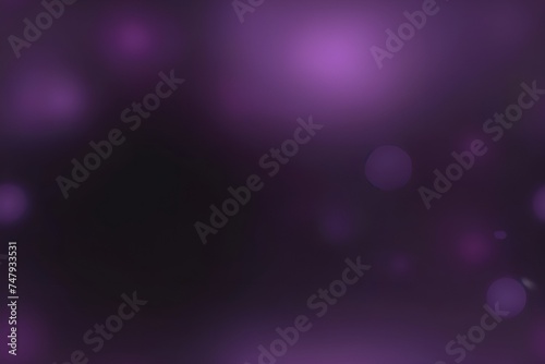 bright light and background glow, color gradient, black purple bokeh, ordinary simple grainy noise, rough empty space 