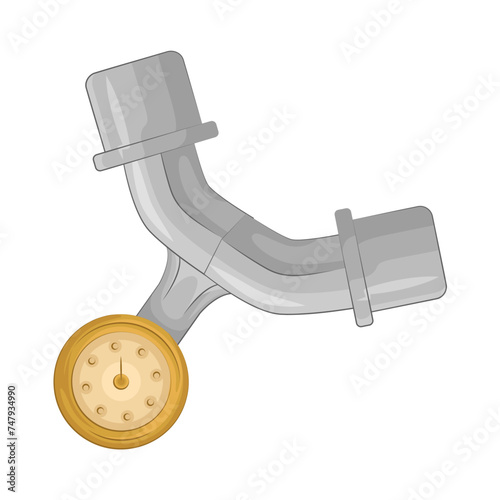 Illustration of water pipe 