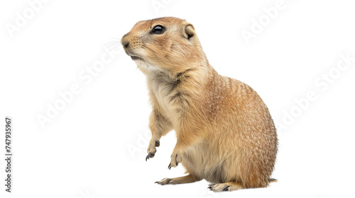 A photo of a Prairie Dog with a transparent background