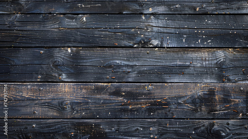 Old black grey rustic dark wooden texture wood