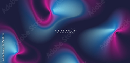 Modern abstract background. Smooth liquid shape. Trendy fluid gradient shapes composition. Minimal style. Futuristic design. Suit for banner, poster, cover, flyer, website, advertising, backdrop