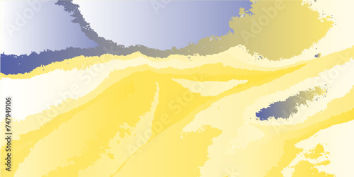 Painting in the style of abstractionism. Impressionism. Colored vector illustration
