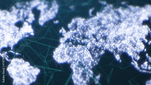 Digital plex Mundo map technology