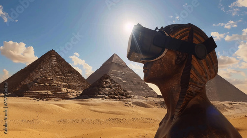 Journey through the pyramids augmented reality clues