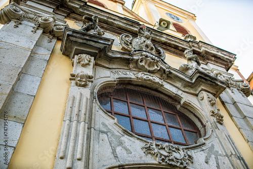 St.Bernard's cistercian church in Eger,Hungary.