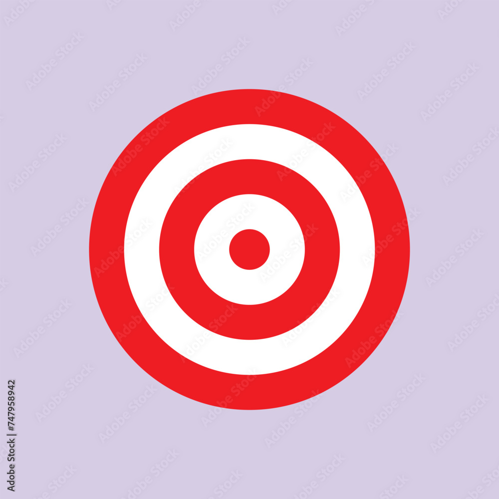 Target Goal Vector Illustration Icon Business Target Icon Target Goal Vector Illustration Icon Business Target Icon