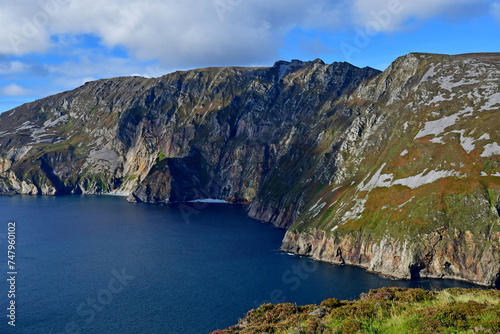 county of Donegal, Ireland - september 15 2022 : Slieve League photo