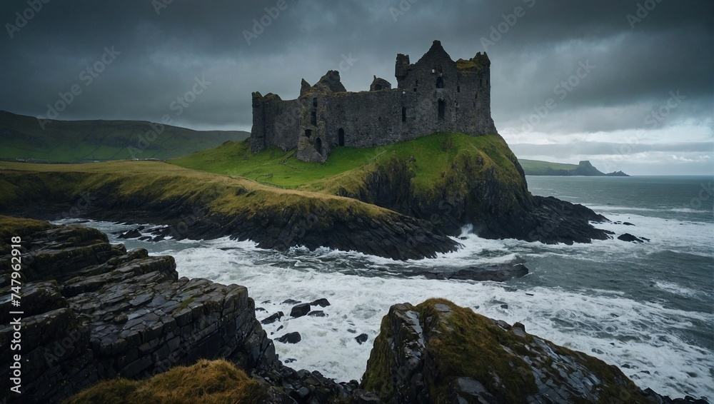 Guardian of Time The Ethereal Majesty of Kinbane Castle
