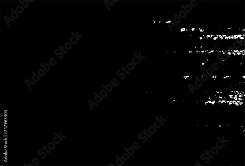 black texture with white background