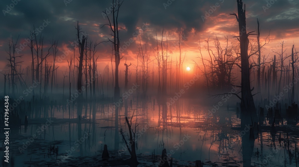 sound of shadowy things moving through the water, producing a scene out of a horror film. sound of shadowy things moving through the water, producing a scene out of a horror film.