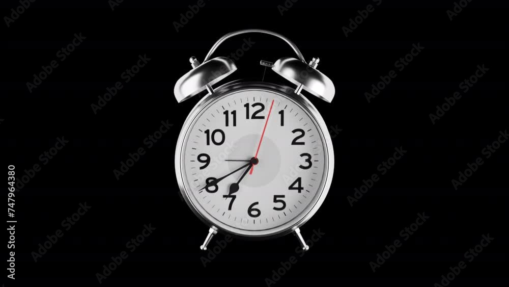Alarm Clock Timelapse, Animation.Full HD 1920×1080. 08 Second Long. Alarm Clock Timelapse, Animation.Full HD 1920×1080. 08 Second Long.