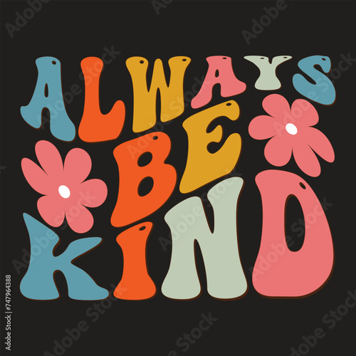Be Kind to Your Mind Typography T-Shirt Design