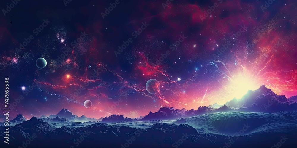 Abstract Space Background (4)