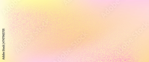 Abstract light colorful background with grainy texture. Dots halftone pattern