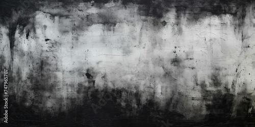 Blackboard and texture converges on dark grunge textured background