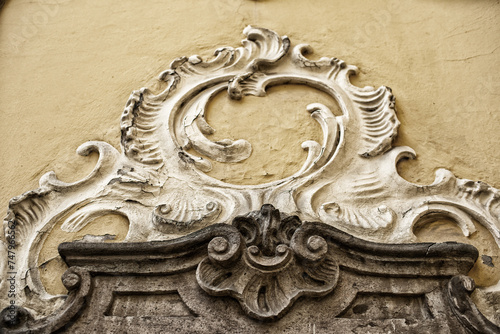 Detail of St.Bernard's cistercian church in Eger,Hungary. photo