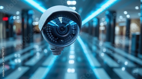 Security CCTV camera photo