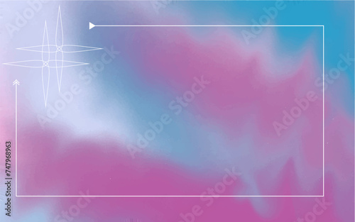 Abstract fluid grainy gradient geometric background for Wallpaper, Website and Presentation