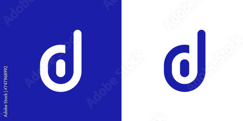 logo typo double lettre B / Q / D espace négatif - logo typo lettre B imbriquée - logo typo lettre D imbriquée - logo typo lettre P imbriquée - logo typo lettre Q imbriquée - 