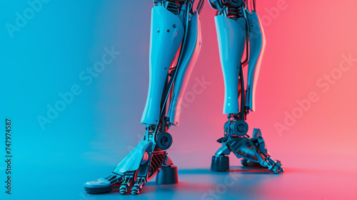 Robotic prosthetic limbs and exoskeletons solid photo