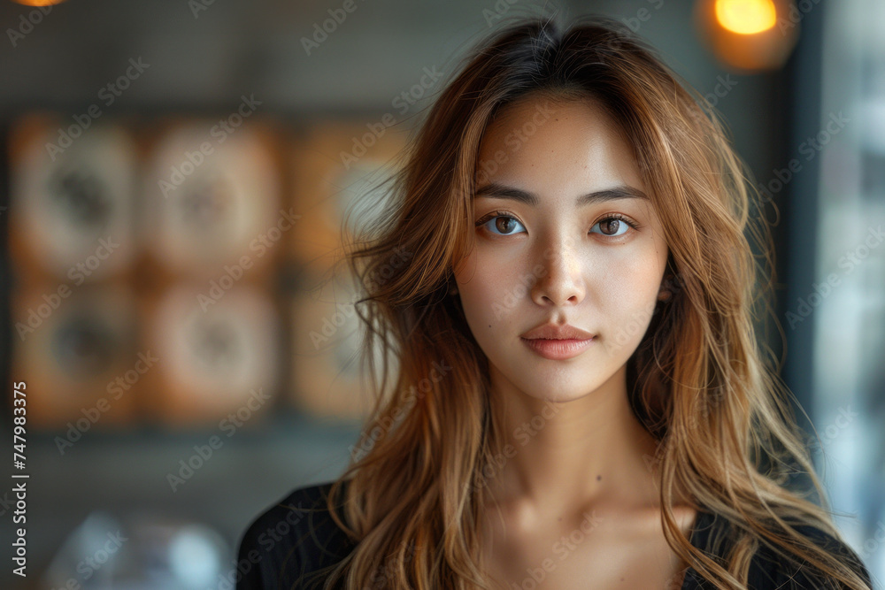 Business woman start up small business entrepreneur SME success. Generative AI Business woman start up small business entrepreneur SME success. Generative AI