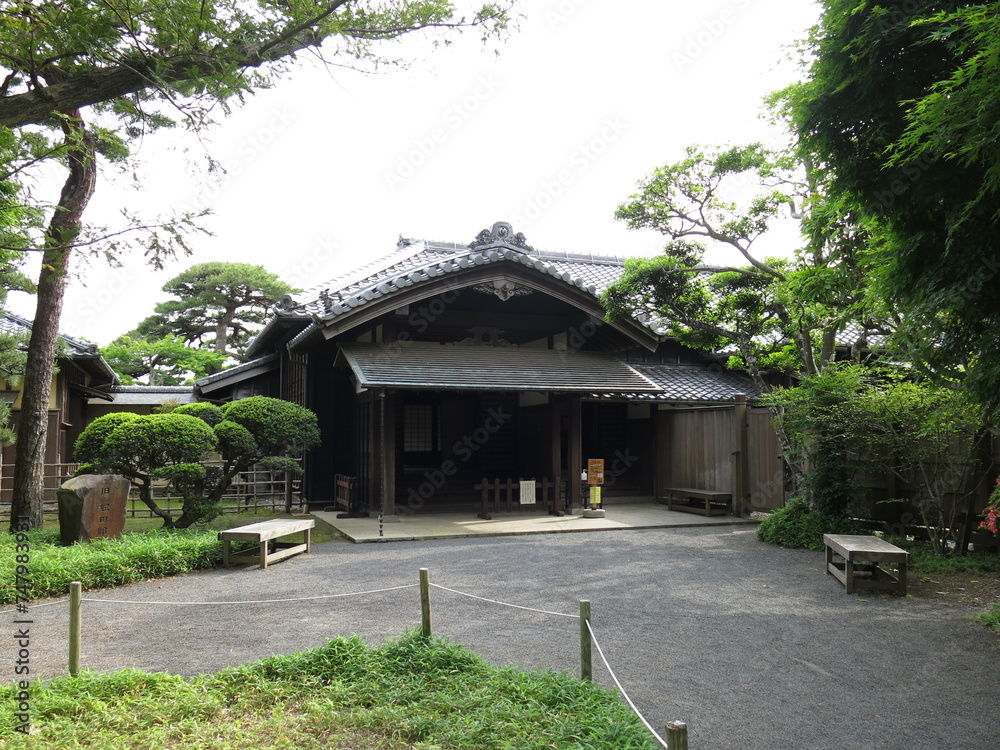 佐倉市の旧堀田邸（玄関）