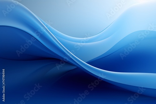 a blue wavy lines on a blue surface