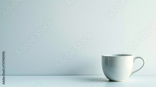 Wallpaper Mural cup of coffee mock up isolated on white background Torontodigital.ca