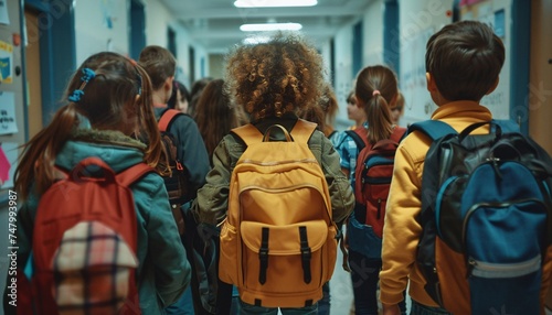 Yellow Backpacks and Long Hair A Celebration of Diversity in the Classroom Generative AI