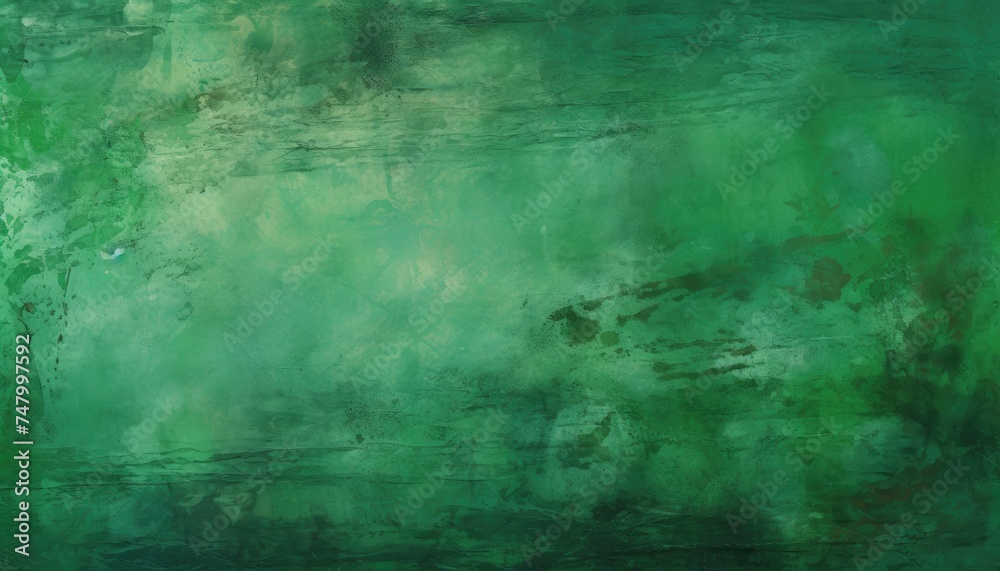 Scraped green background Scraped green background