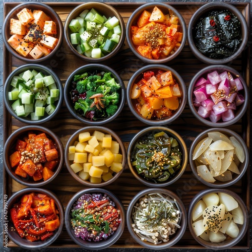 Banchan, the art of Korean side dishes, a mosaic of flavors and textures