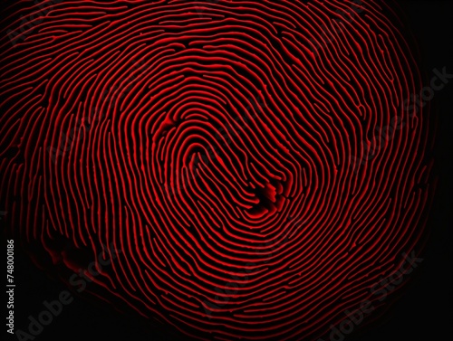 a close up of a fingerprint