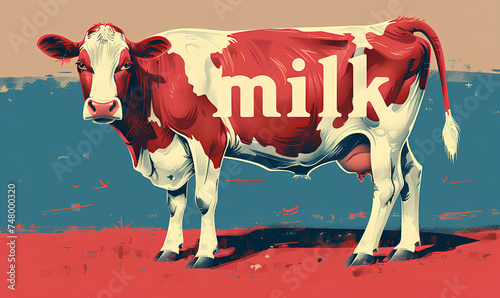 National Milk Day Banner Design.