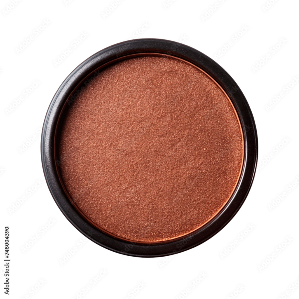 Fototapeta premium Makeup eyeshadow isolated on Transparent background.