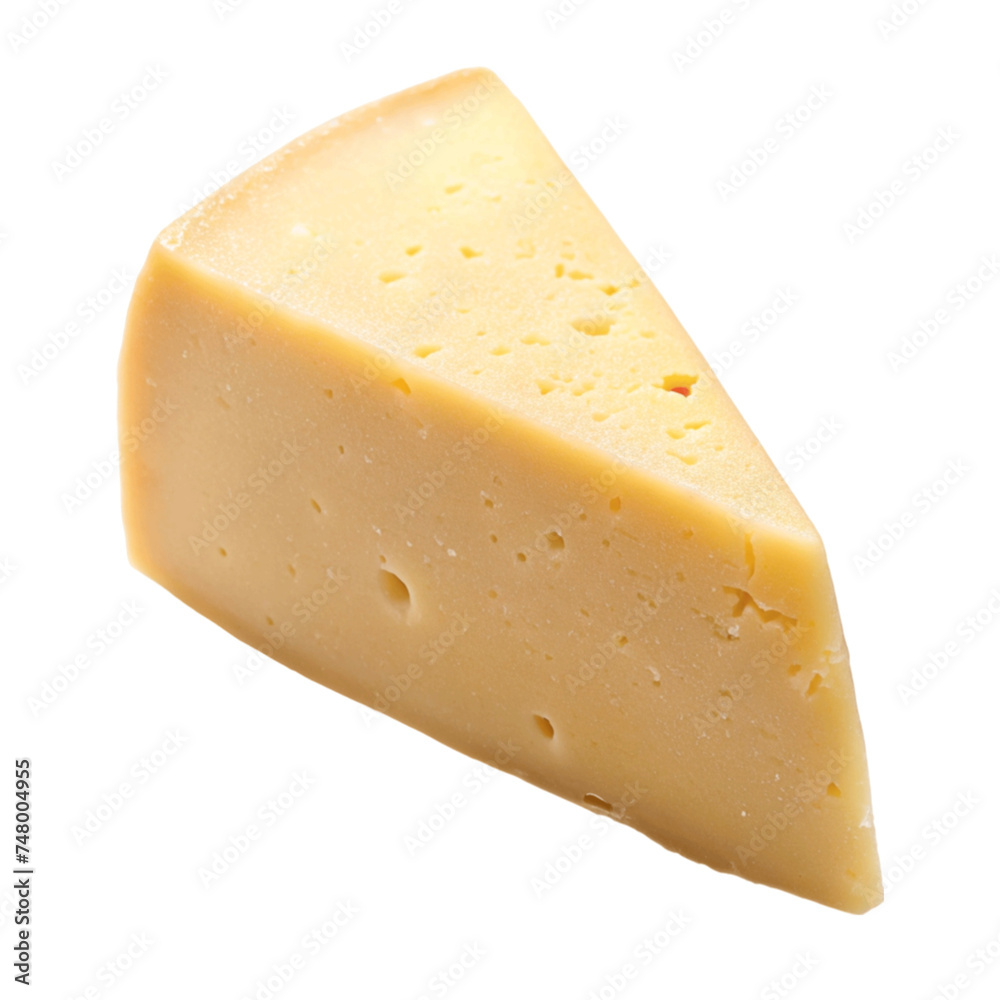Piece of cheese isolated on Transparent background. Piece of cheese isolated on Transparent background.