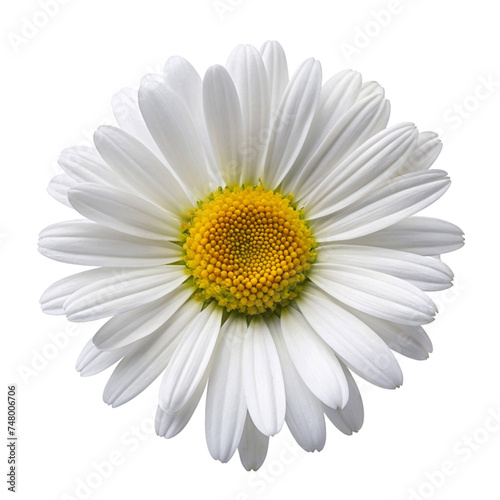 Daisy flower isolated on Transparent background. © Sawaira