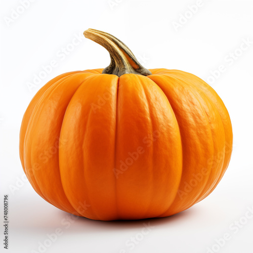 pumpkin on white background 